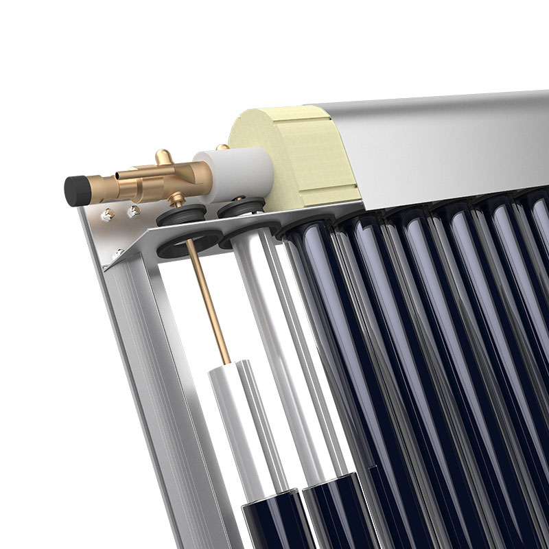 Evacuated Heat Pipe Solar Collector