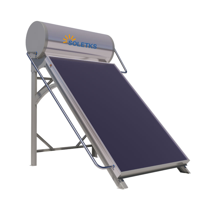 Custom Flat-Plate Solar Water Heater