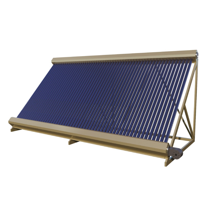 Double Pass Vacuum Tube Air Collector