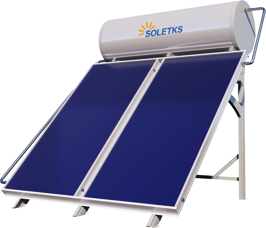 SOLETKS Flat Plate Integrated Solar Water Heater