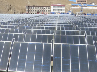 Solar Central Heating Project in Saga County: Bringing a Warm Transformation to the Plateau