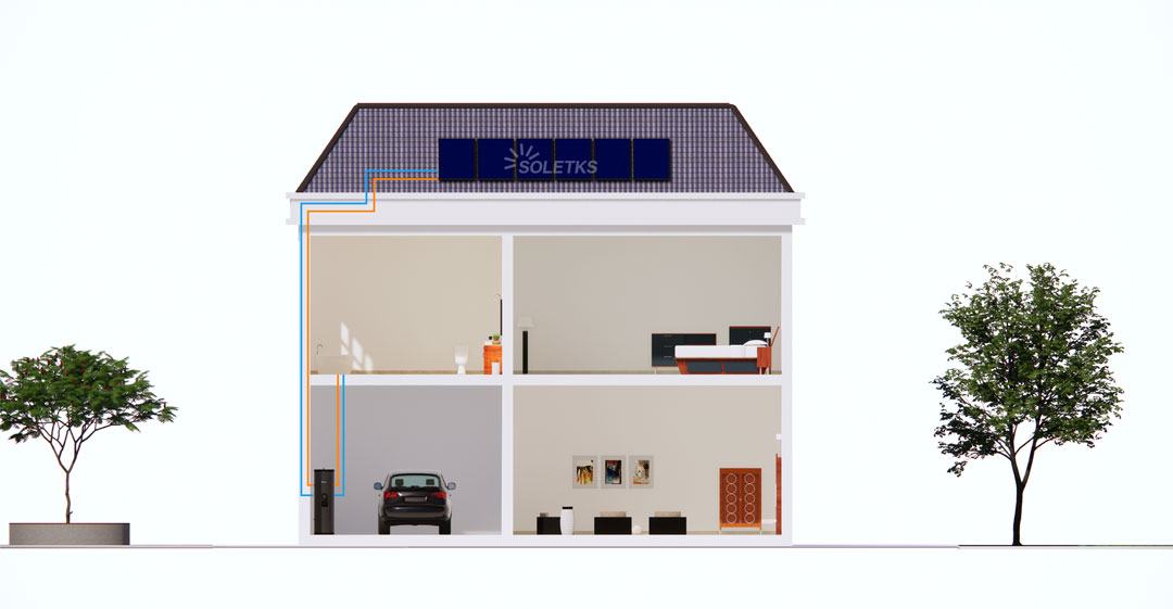 SOLETKS Villa Solar Split System: An Efficient and Energy-Saving Hot Water Solution