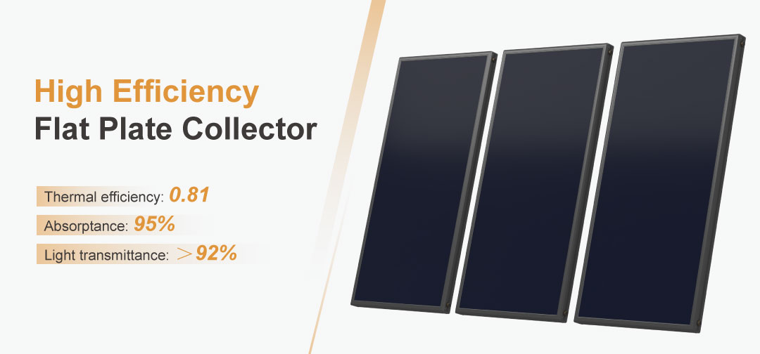 High Efficiency Flat Plate Collector 